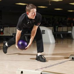 Right handed bowler leaving 7 pin