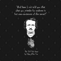 Edgar allan poe tell tale heart quotes