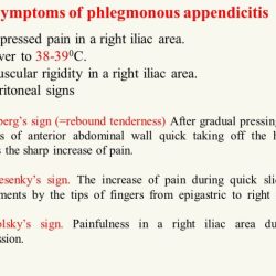 Pinch an inch test for appendicitis