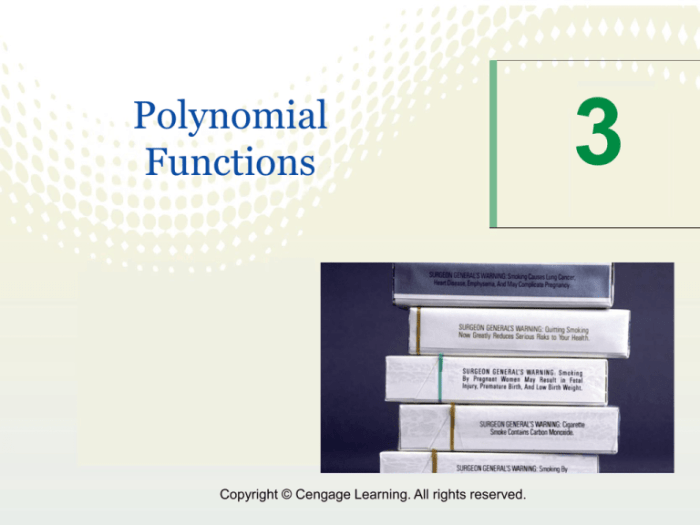 Topic 1.5 polynomial functions and complex zeros